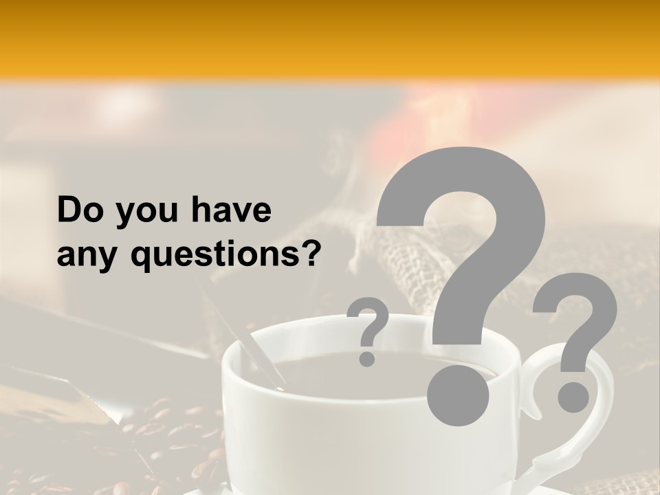 Close Decoration Roasted PowerPoint Template