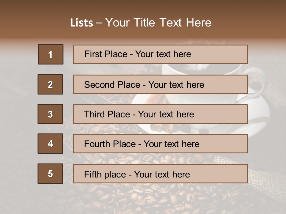 Style Retro Space PowerPoint Template