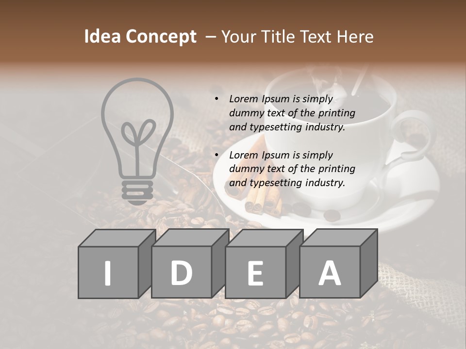 Style Retro Space PowerPoint Template