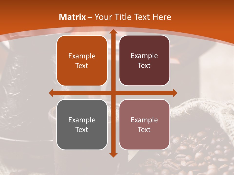 Taste Natural Smoke PowerPoint Template