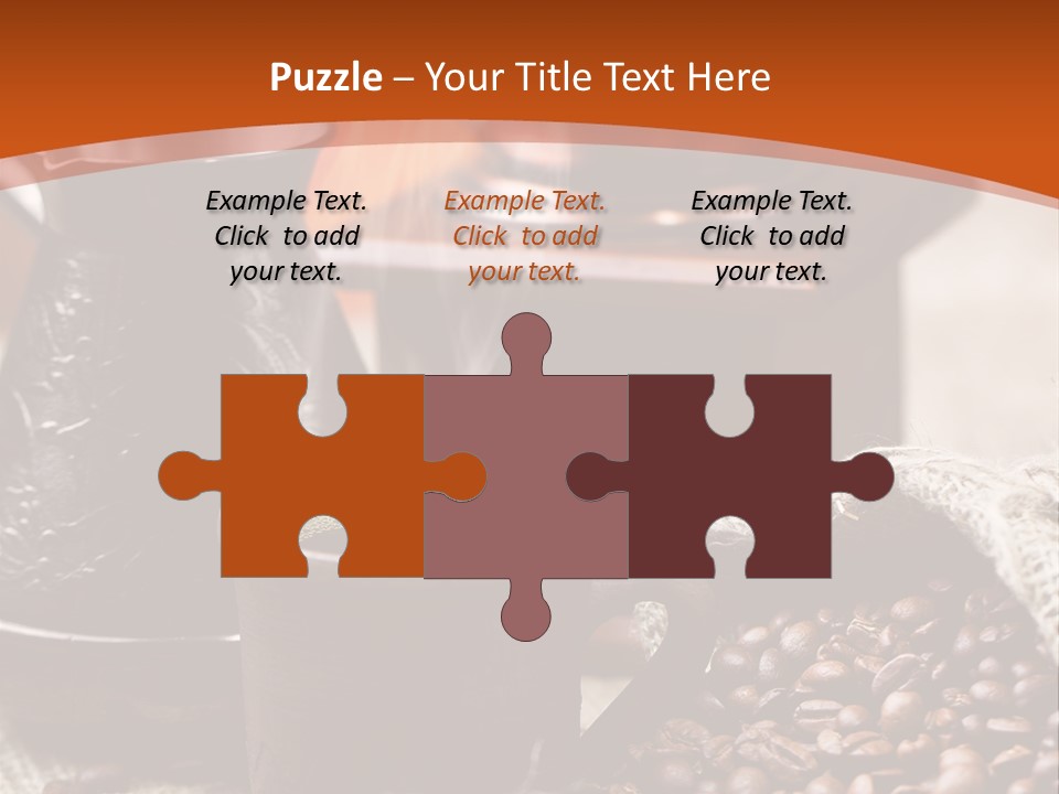 Taste Natural Smoke PowerPoint Template