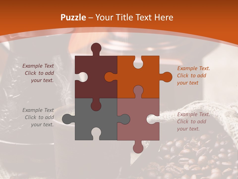 Taste Natural Smoke PowerPoint Template