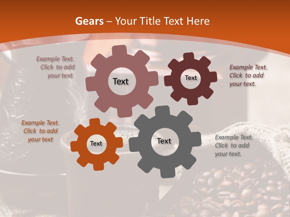 Taste Natural Smoke PowerPoint Template