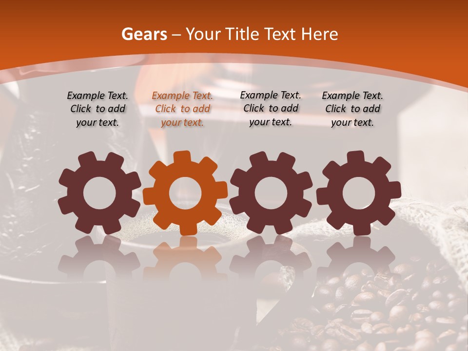 Taste Natural Smoke PowerPoint Template