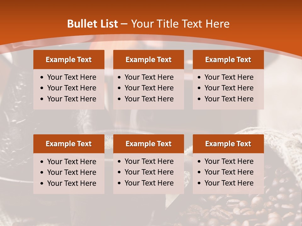 Taste Natural Smoke PowerPoint Template