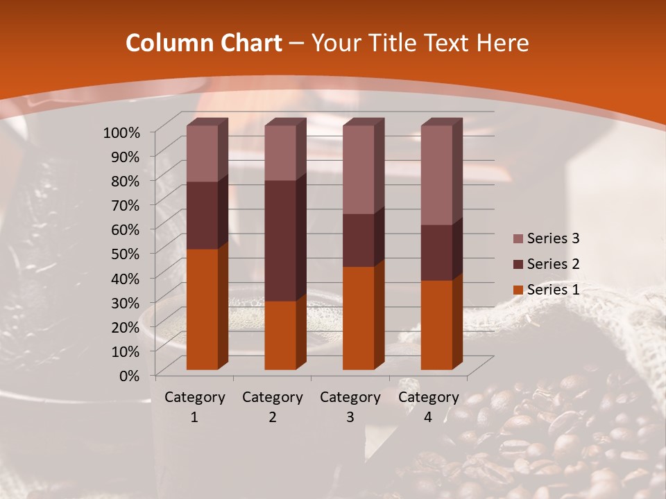 Taste Natural Smoke PowerPoint Template