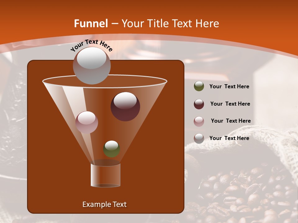 Taste Natural Smoke PowerPoint Template