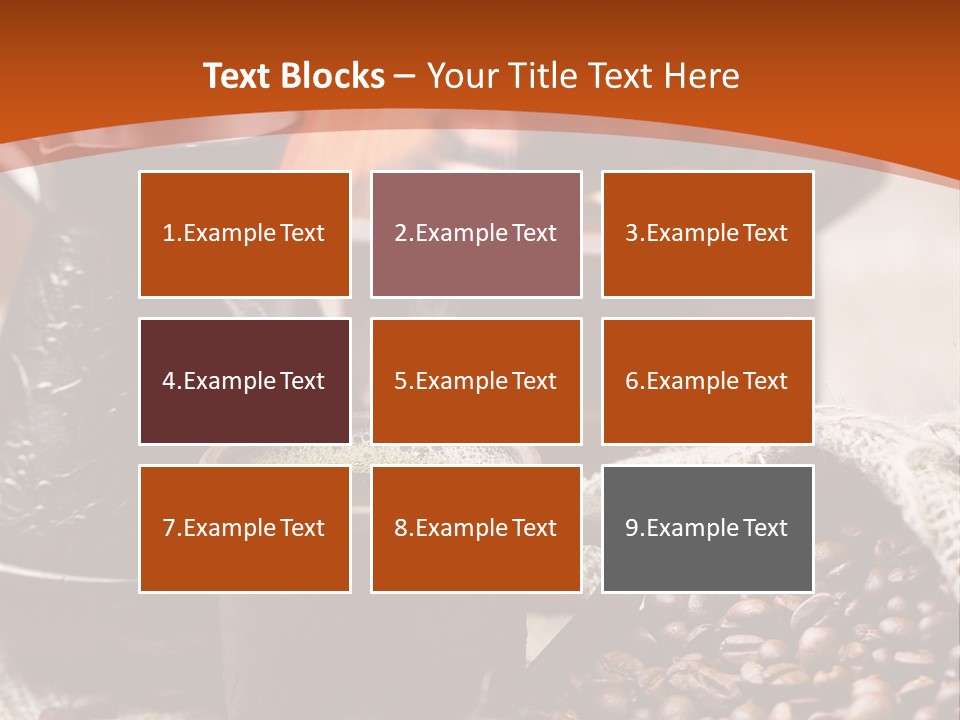 Taste Natural Smoke PowerPoint Template