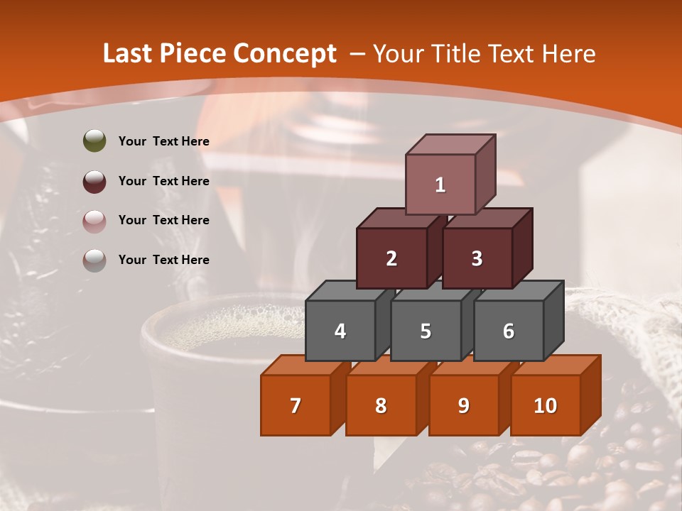 Taste Natural Smoke PowerPoint Template