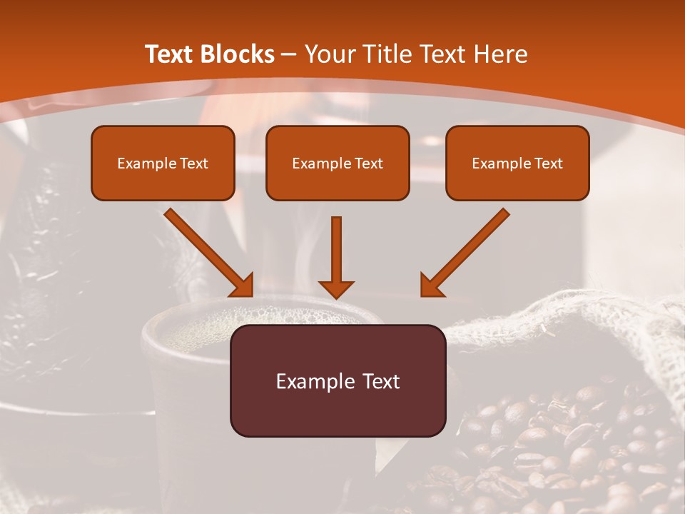 Taste Natural Smoke PowerPoint Template
