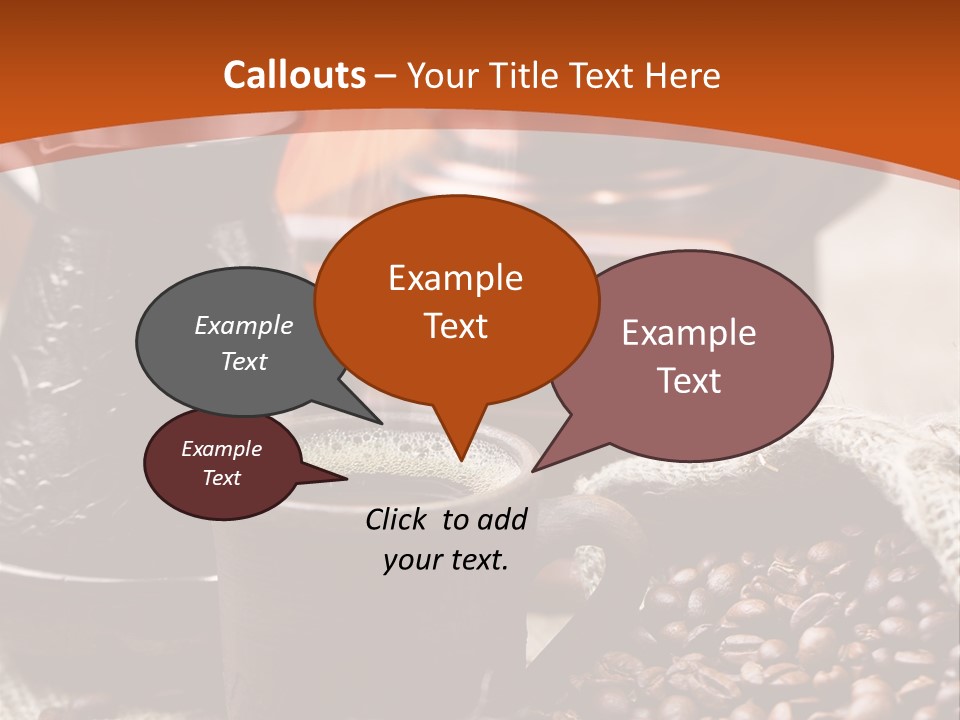 Taste Natural Smoke PowerPoint Template