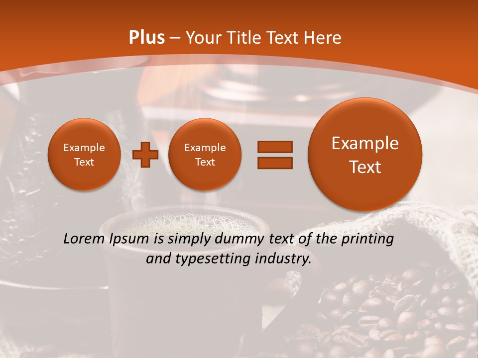 Taste Natural Smoke PowerPoint Template