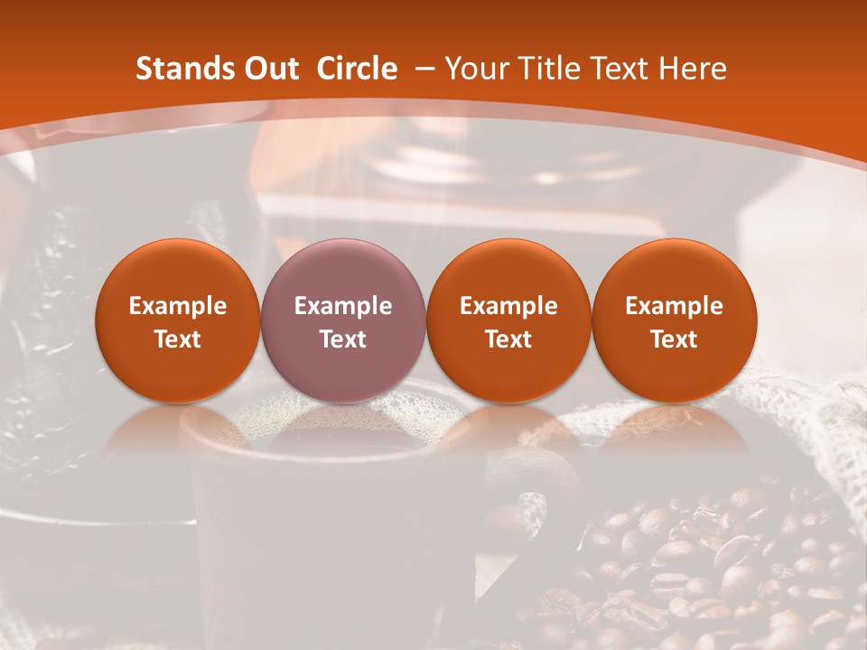 Taste Natural Smoke PowerPoint Template