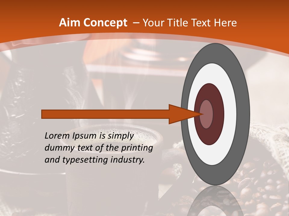 Taste Natural Smoke PowerPoint Template