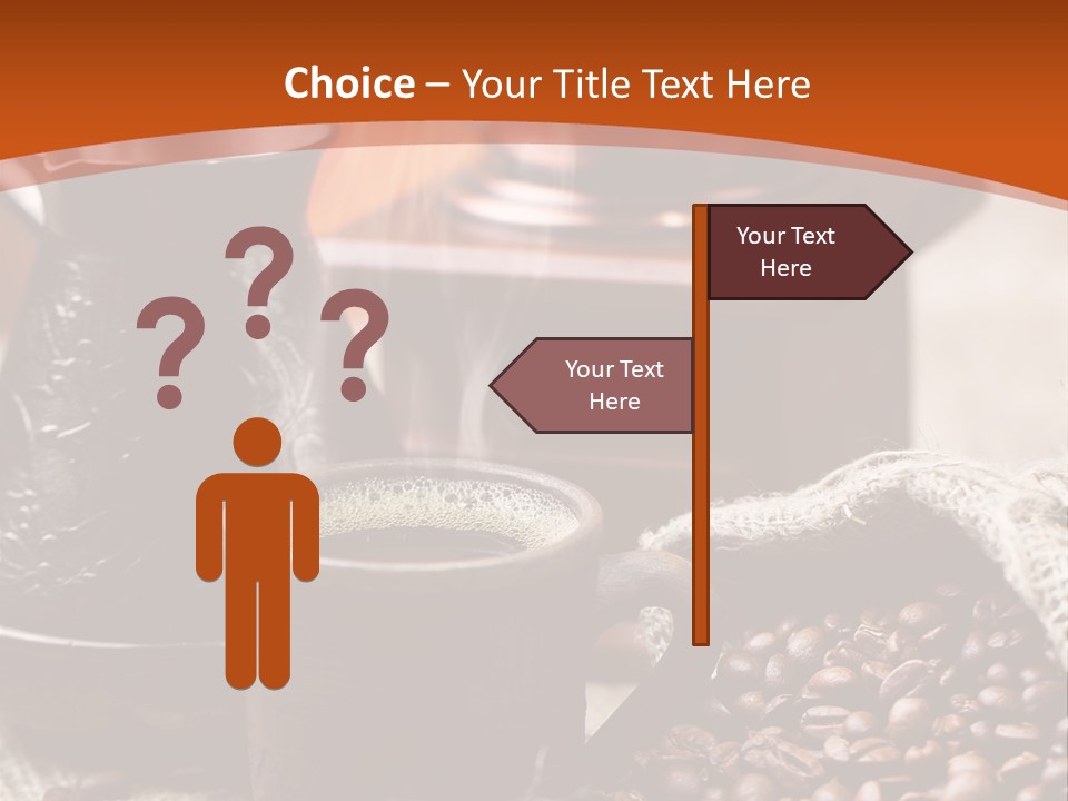 Taste Natural Smoke PowerPoint Template