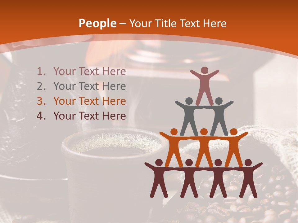 Taste Natural Smoke PowerPoint Template