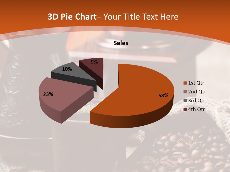 Taste Natural Smoke PowerPoint Template