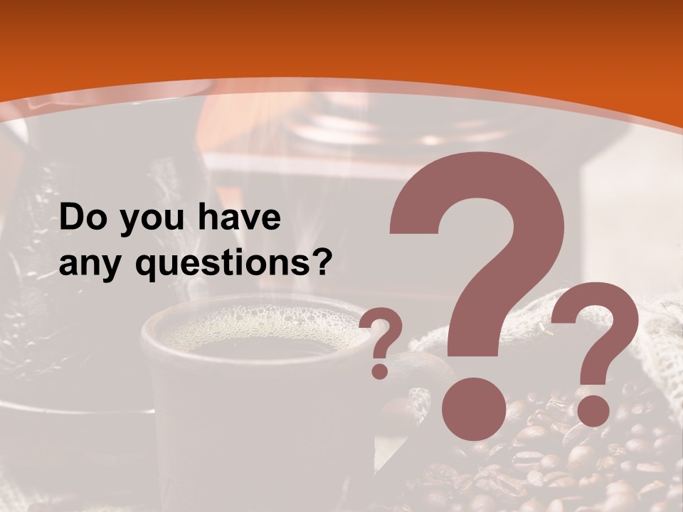 Taste Natural Smoke PowerPoint Template