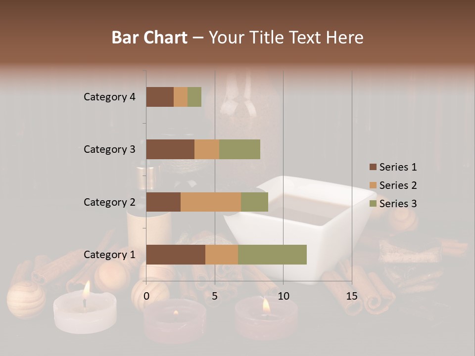 Chocolate Table Salon PowerPoint Template