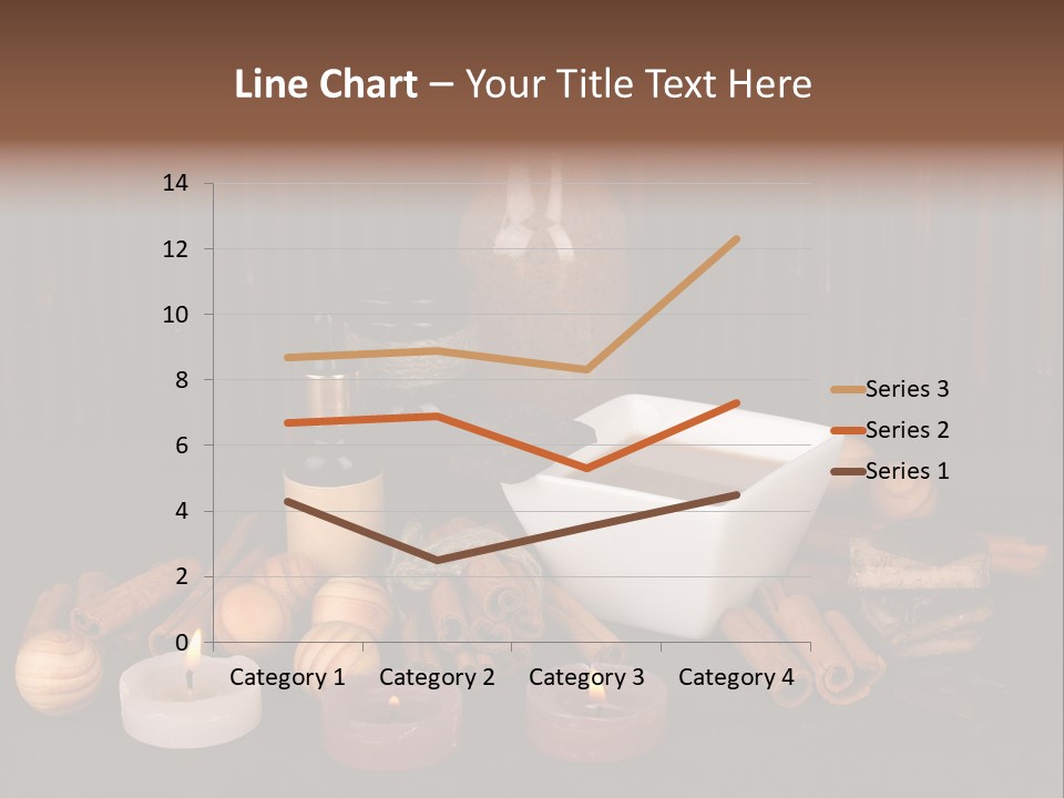 Chocolate Table Salon PowerPoint Template