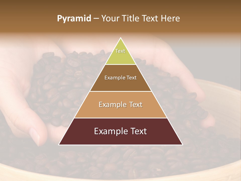 Black Espresso Hold PowerPoint Template