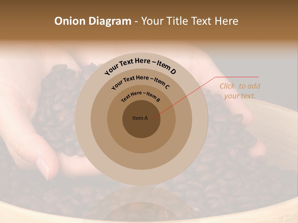 Black Espresso Hold PowerPoint Template