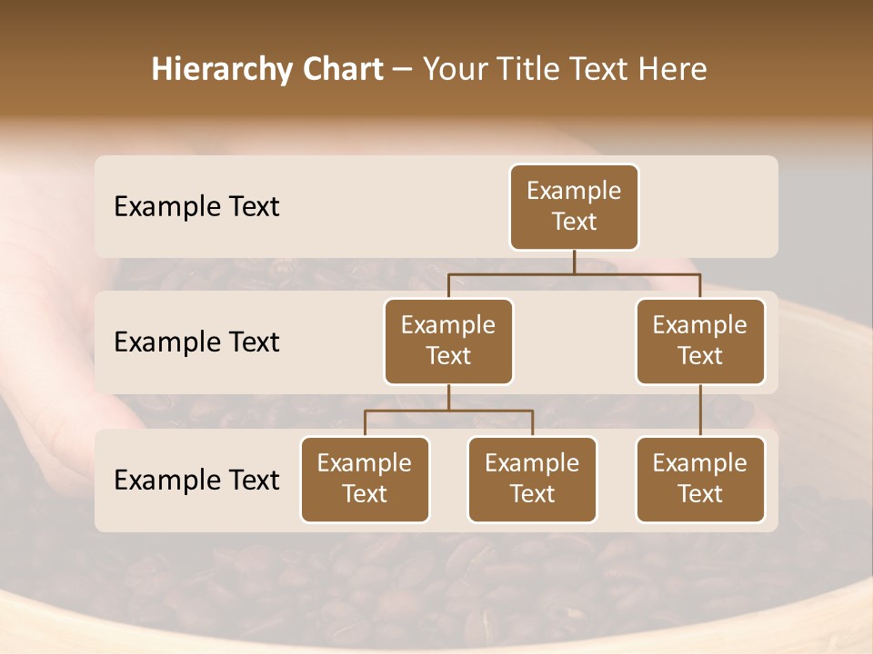 Black Espresso Hold PowerPoint Template