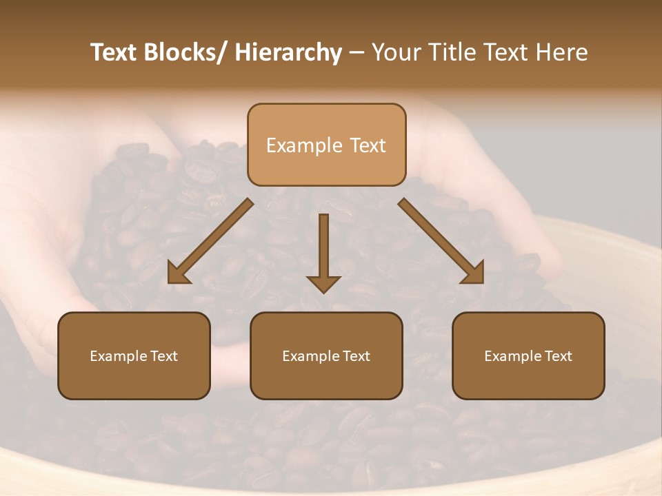 Black Espresso Hold PowerPoint Template