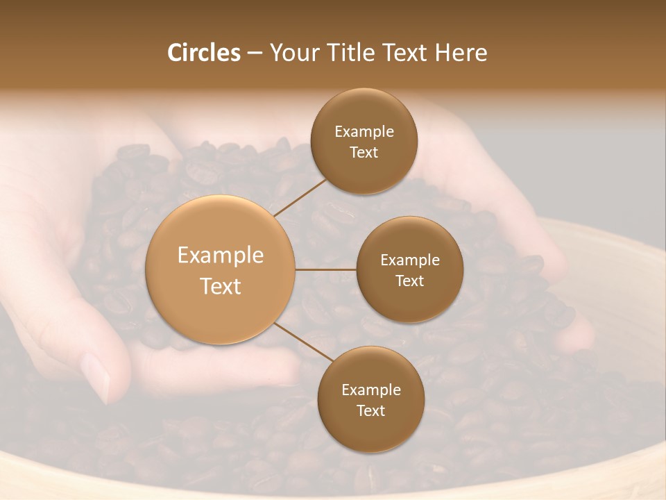 Black Espresso Hold PowerPoint Template