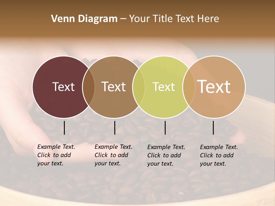 Black Espresso Hold PowerPoint Template