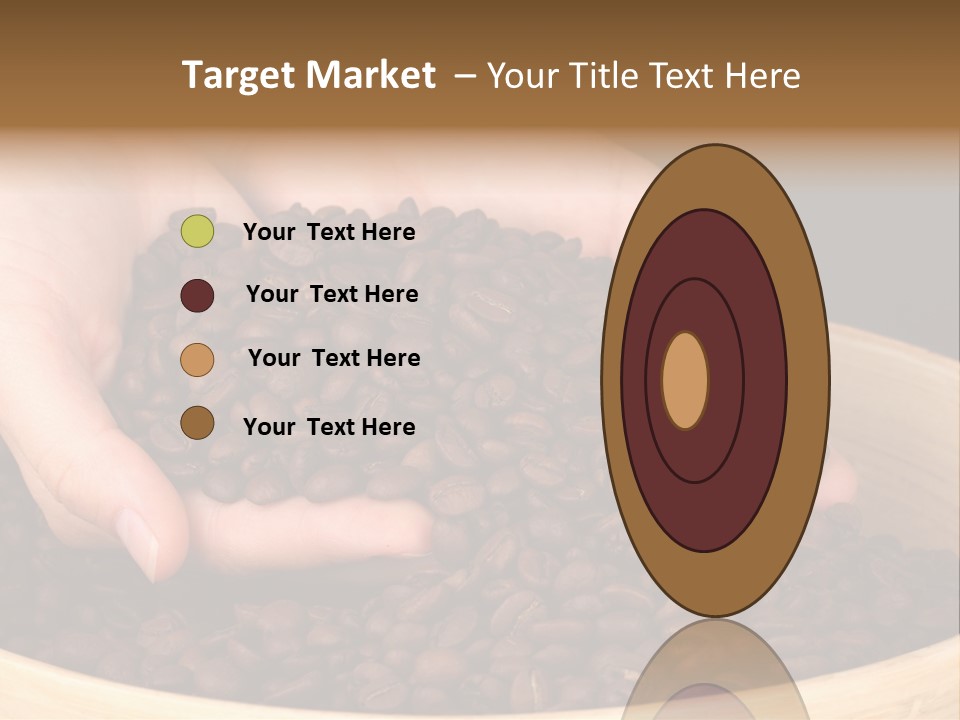 Black Espresso Hold PowerPoint Template