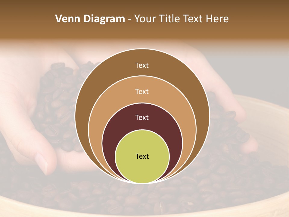 Black Espresso Hold PowerPoint Template