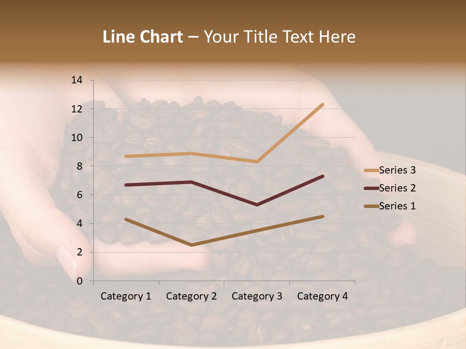 Black Espresso Hold PowerPoint Template