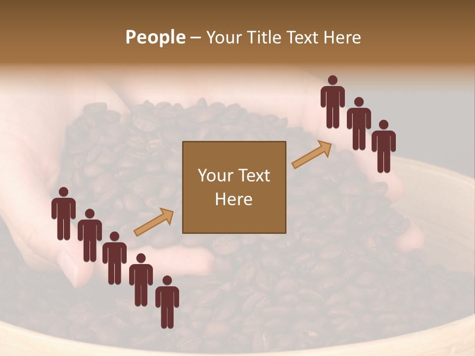 Black Espresso Hold PowerPoint Template