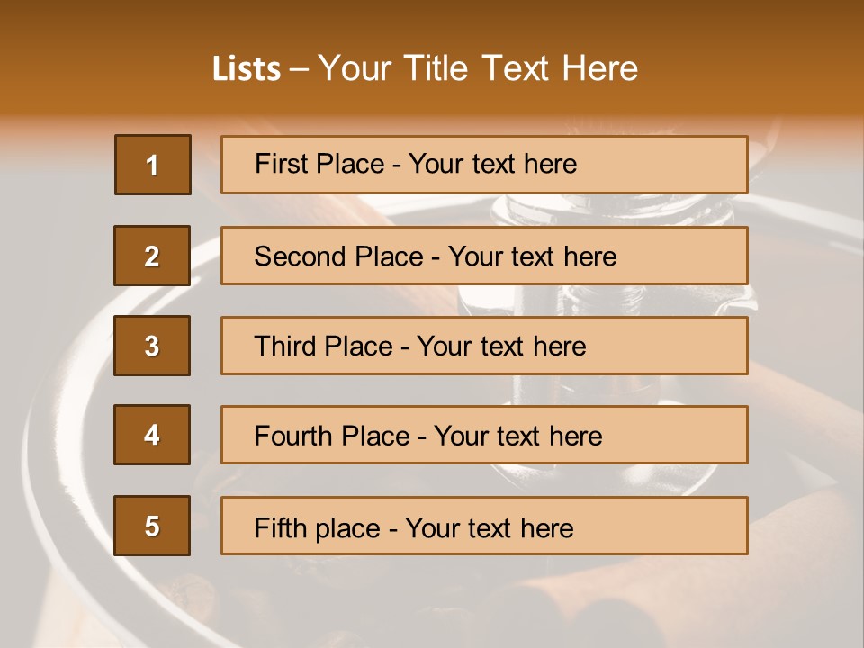 Spice Aroma Food PowerPoint Template