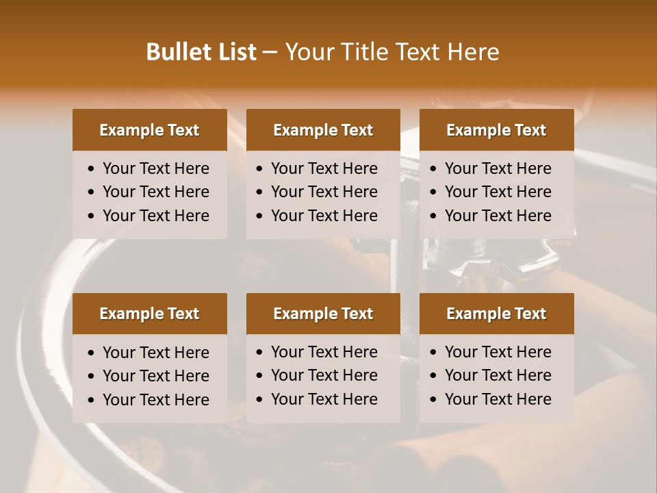 Spice Aroma Food PowerPoint Template