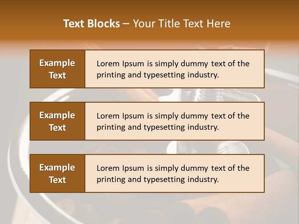 Spice Aroma Food PowerPoint Template