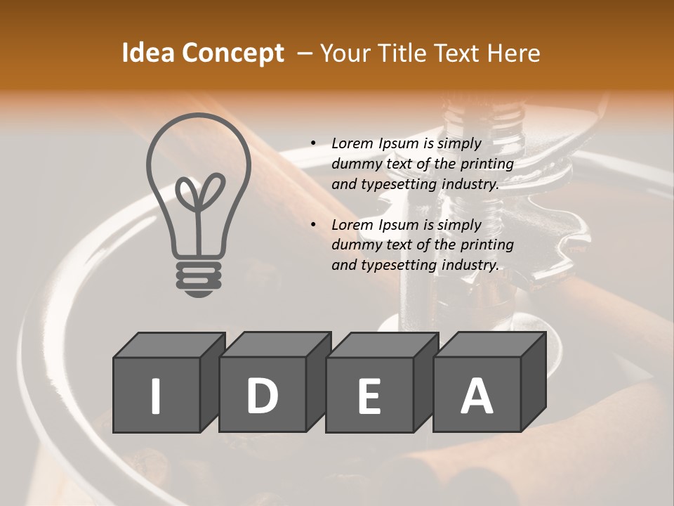 Spice Aroma Food PowerPoint Template