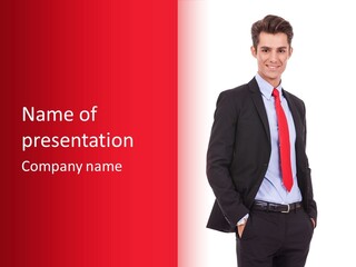 Isolated White Professional PowerPoint Template