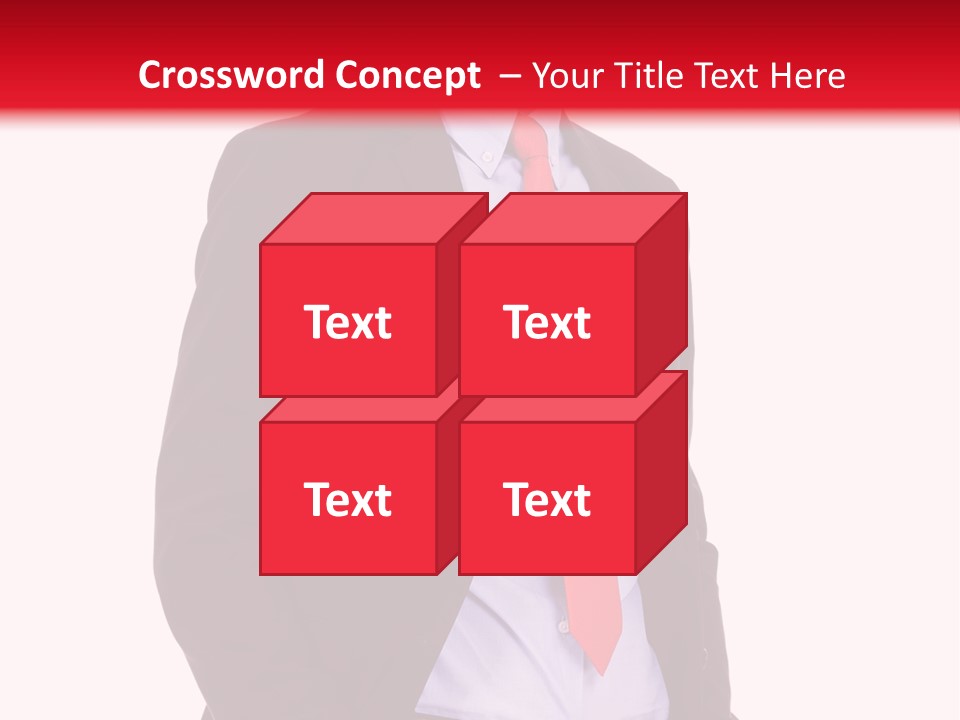 Isolated White Professional PowerPoint Template