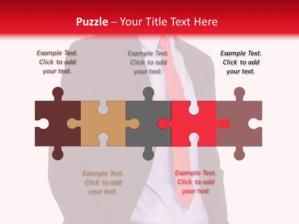 Isolated White Professional PowerPoint Template