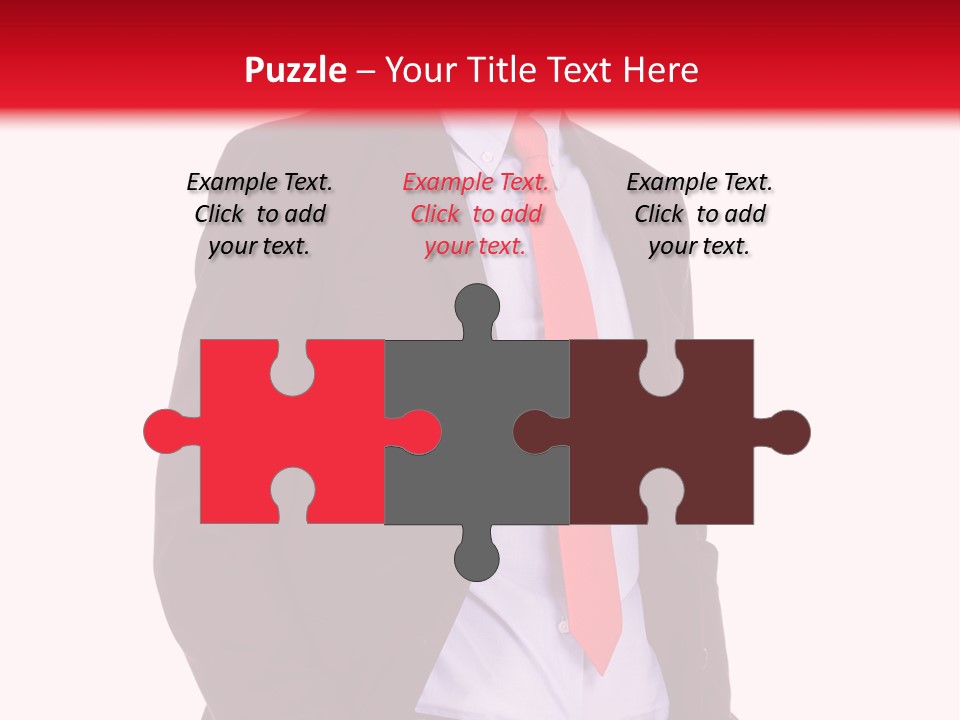 Isolated White Professional PowerPoint Template