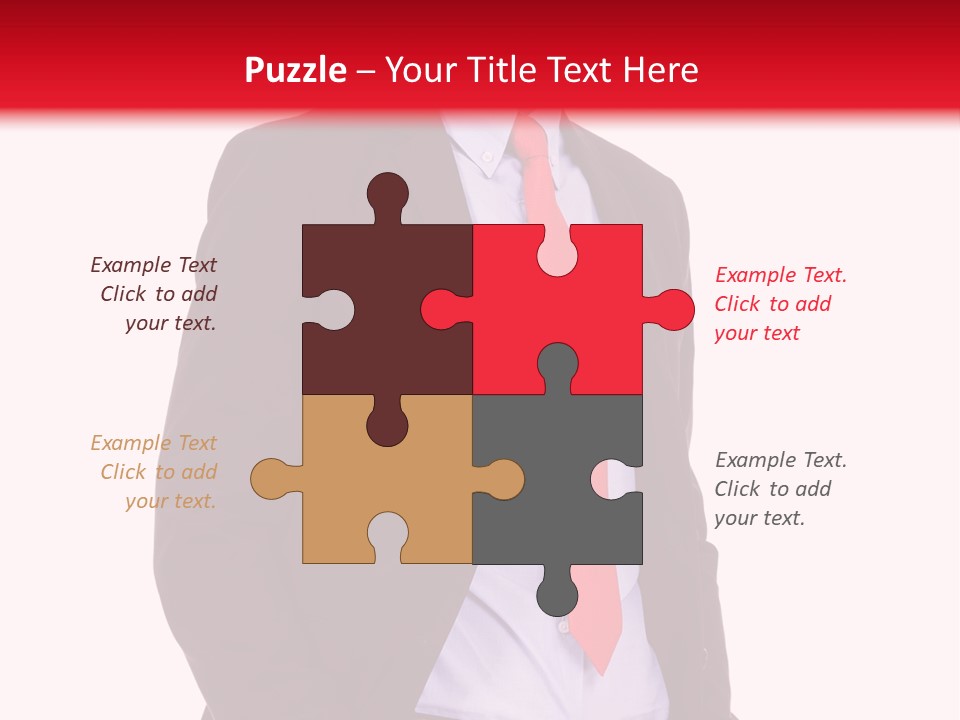 Isolated White Professional PowerPoint Template