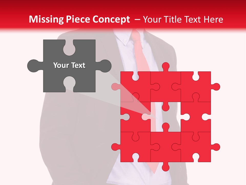 Isolated White Professional PowerPoint Template