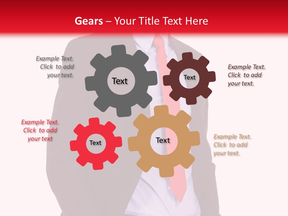 Isolated White Professional PowerPoint Template