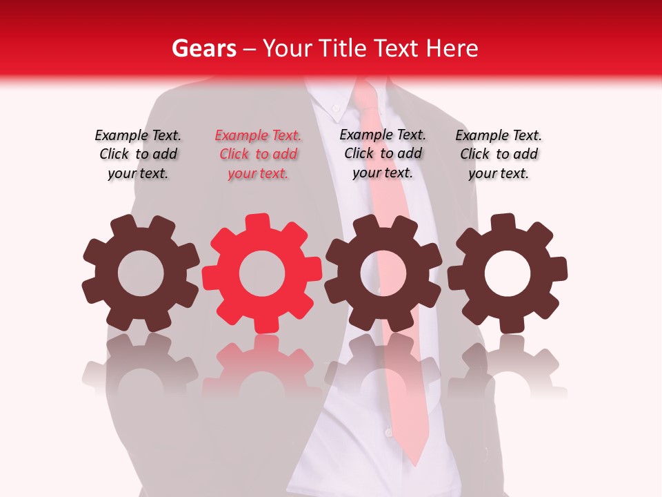 Isolated White Professional PowerPoint Template