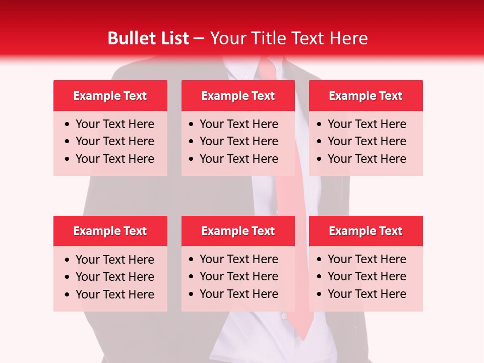 Isolated White Professional PowerPoint Template