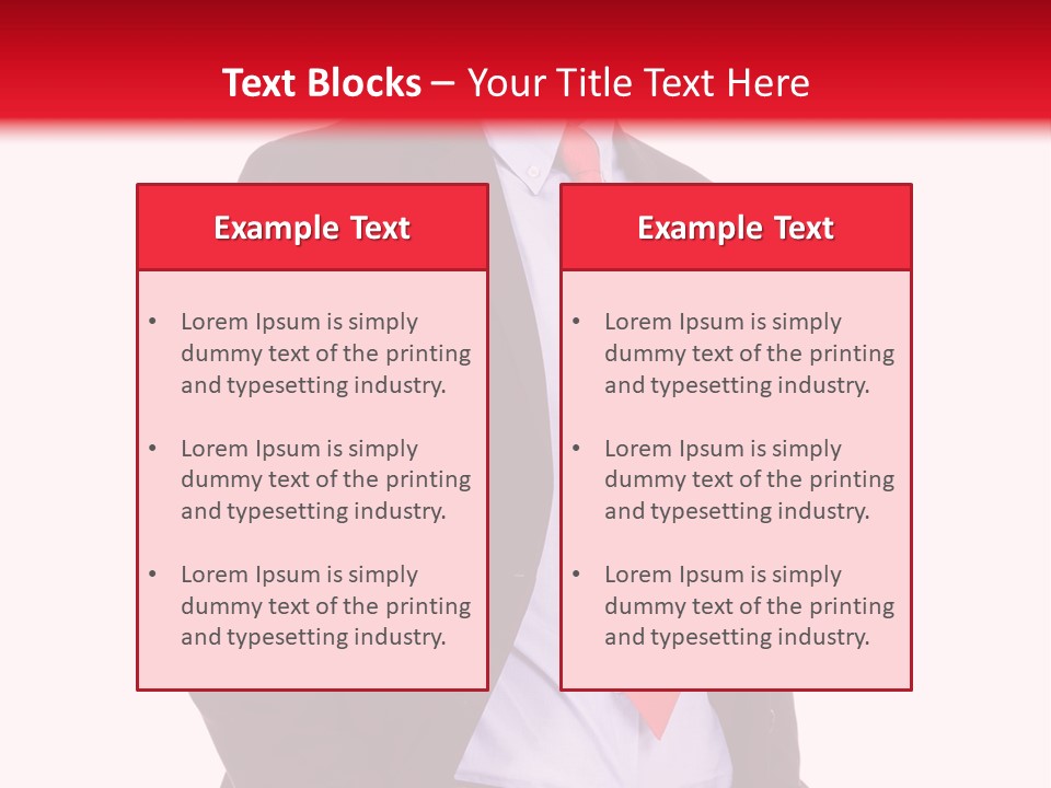 Isolated White Professional PowerPoint Template