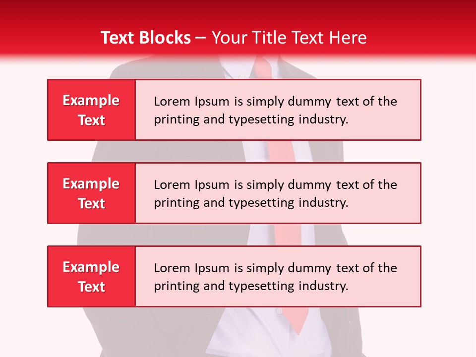 Isolated White Professional PowerPoint Template