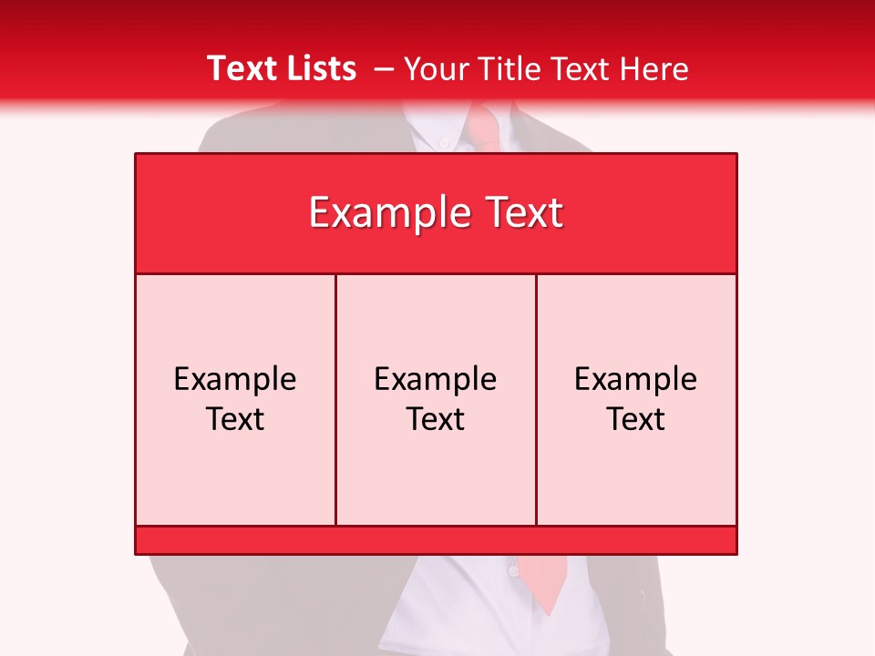 Isolated White Professional PowerPoint Template
